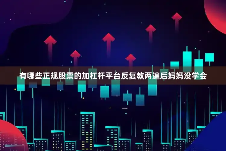 有哪些正规股票的加杠杆平台反复教两遍后妈妈没学会